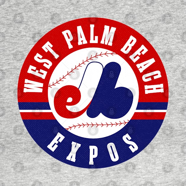 Vintage West Palm Beach Expos Baseball 1969 by LocalZonly